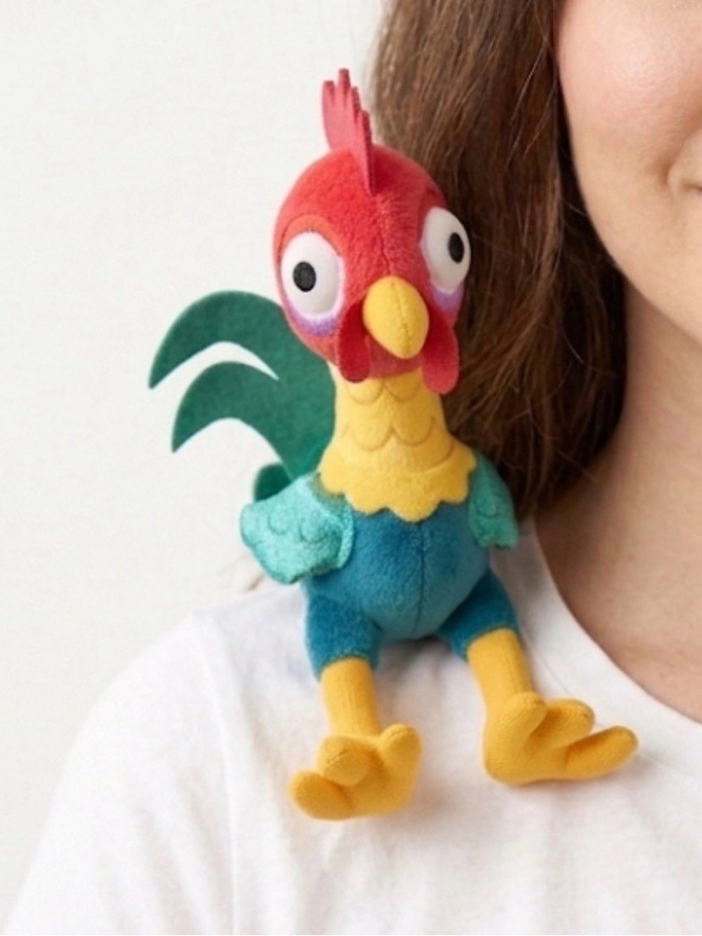 2023 Disney Parks Exclusive Hei Hei Moana Magnetic Shoulder Pal Plush